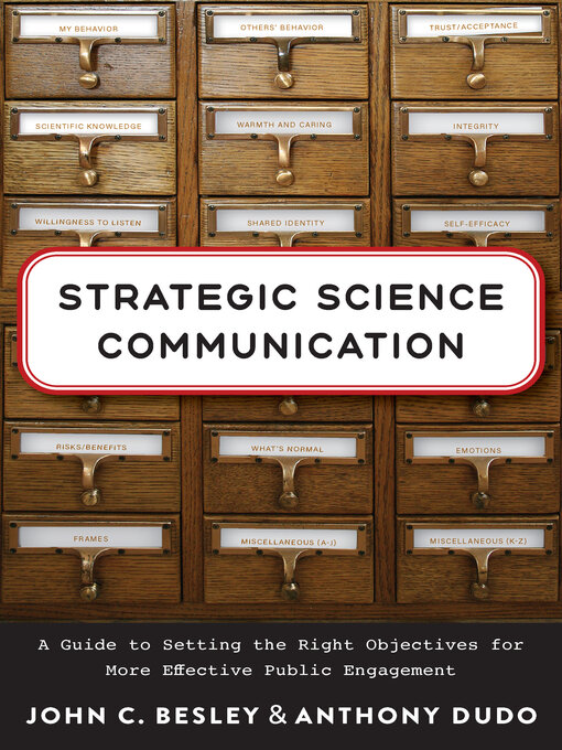 Cover image for Strategic Science Communication